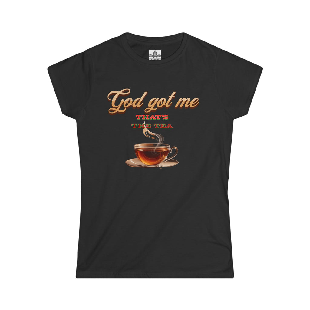 God got me ttt Women's Softstyle Tee