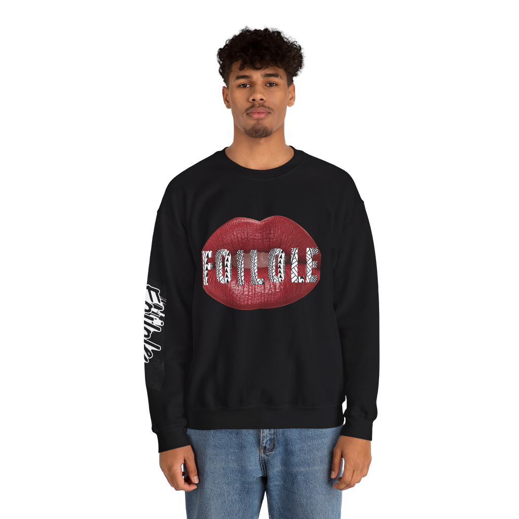 FOILOLE logo crewneck sweatshirt