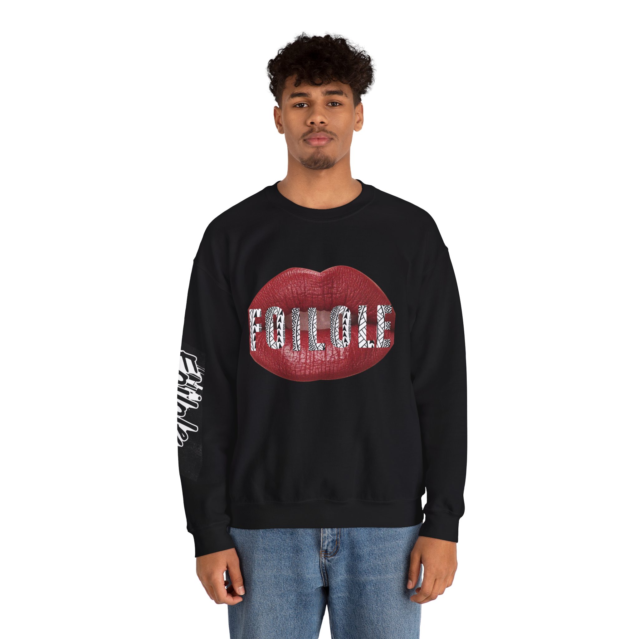 FOILOLE logo crewneck sweatshirt